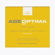 crema facial antiedad de noche age optima